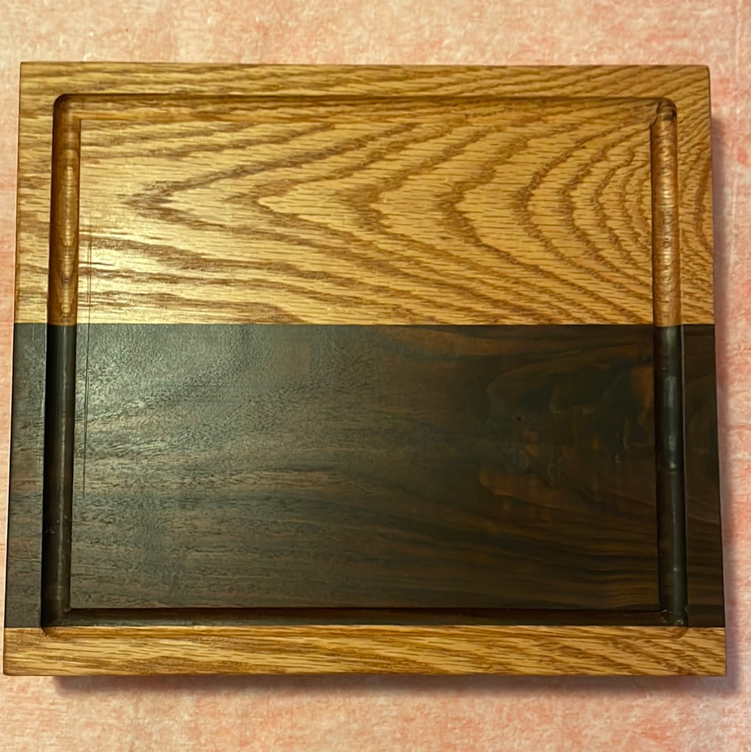 Oak Walnut Square